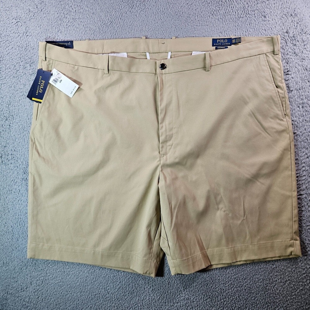NWT $115 Polo Ralph Lauren Performance Shorts Men 50 B Classic Fit Khaki ‎ Golf
